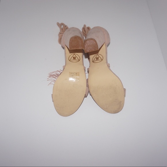 Nude Missguided Block Heels - Picture 4 of 4